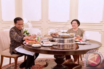 Megawati Bertemu Presiden Jokowi di Istana