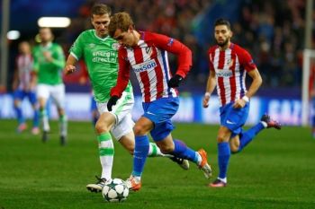 Kalahkan PSV 2-0, Atletico Madrid Jaga Catatan Sapu Bersih Kemenangan 