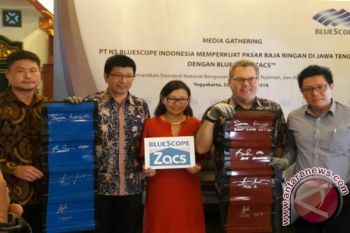 Bluescope produksi 280 ribu ton baja ringan 