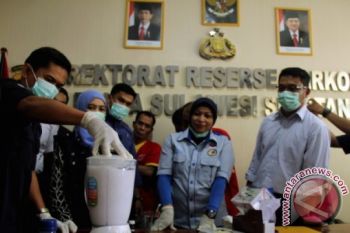 PEMUSNAHAN BARANG BUKTI SABU