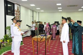 Wagub Lampung Lantik Penjabat Bupati Pringsewu  