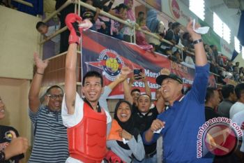 Atlet Tarung Derajat Tanah Datar Sumbang Emas ke-25 Porprov
