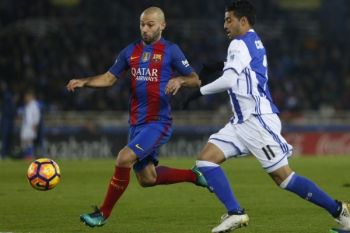 Sociedad Tahan Imbang Barcelona 1-1