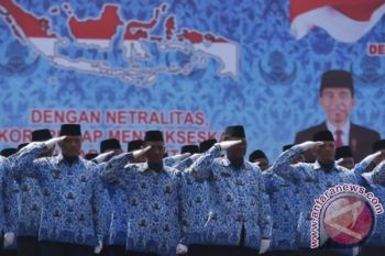 Presiden Jokowi Jadi Pembina Upacara Hari Korpri