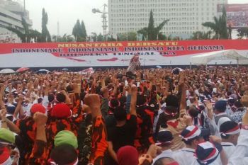 Apel Nusantara di Semarang Dipadati Ribuan Orang