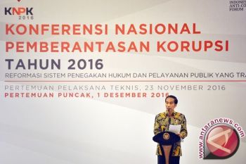 Presiden: penegakan hukum belum buat jera koruptor