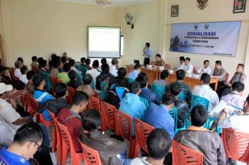 PLTU Batang Bangun Rumah Ikan Desa Terdampak