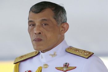 Thailand`s new king makes first public appearance