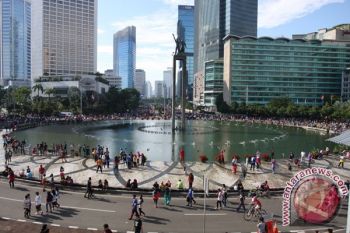 Polisi Alihkan Kendaraan Saat "Aksi Kita Indonesia"