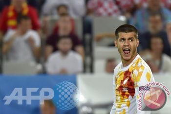 Jelang Pertandingan Lawan Dortmund, Morata Kembali Berlatih