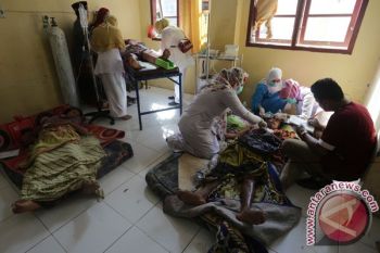 Presiden Kunjungi Korban Gempa di RSUD Sigli