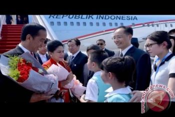 Presiden Disambut Upacara Kenegaraan di Rashtrapati Bhavan