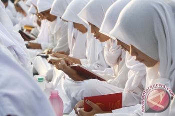 Ribuan Pelajar Banyumas Doa Bersama untuk Aceh-Rohingya