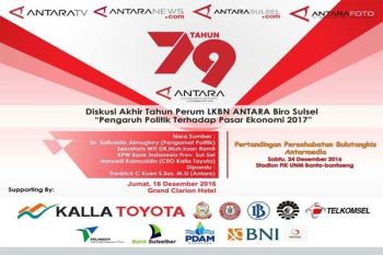 LKBN Antara Sulsel gelar diskusi akhir tahun 
