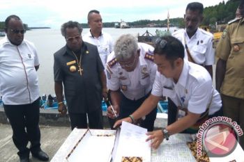Dishubkominfo Mimika prioritas bangun dermaga di distrik pesisir 