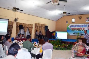 POLRES LAUNCHING APLIKASI SIPINTAR