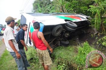 Kecelakaan Maut di Pemalang,  Bus Handoyo Masuk Sawah Delapan Tewas