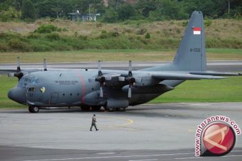 1,6 ton randang diangkut Hercules ke Sulteng