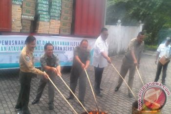 BPOM Batam Musnahkan Barang Rp1,36 Miliar