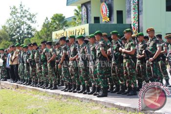 Danrem Pimpin Gladi Pengamanan Kunjungan Presiden Ke Kalteng