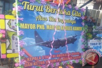 Jasad pilot Hercules jatuh dimakamkan di Biak Numfor 