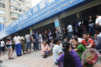 10.000 lebih warga China telantar di perbatasan dengan Myanmar