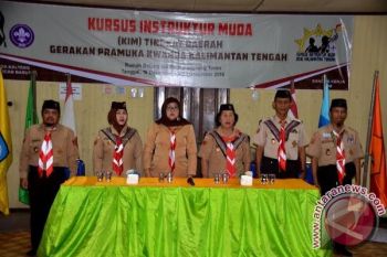 Pramuka Barut Gelar Kursus Instrutkur Muda Kalteng 