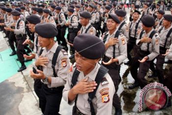 Ratusan polisi tandatangani Pakta Integritas