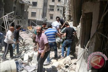 Kebun mawar di Aleppo berubah jadi pemakaman buat orang tercinta