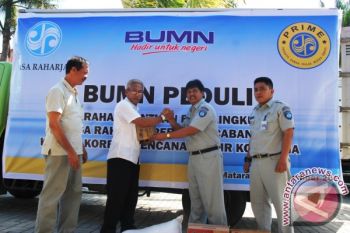Jasa Raharja NTB Bantu Korban Banjir Bima 