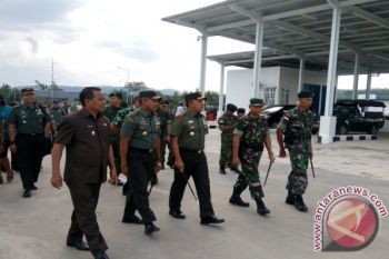 Pangdam Tinjau Kesiapan Peresmian PLBN Mota Ain