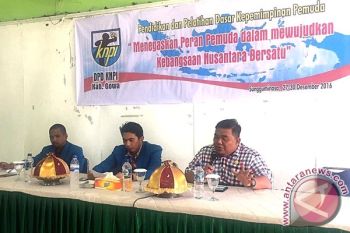 KNPI Sulsel latih siswa dasar kepemimpinan pemuda 