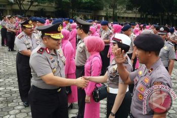 1.041 Personel Polda Sultra Naik Pangkat