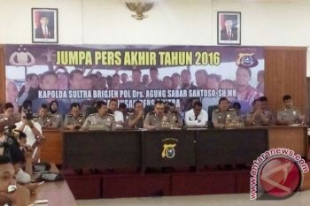 Kapolda: Indeks Kejahatan Konvesional 2016 Alami Penurunan