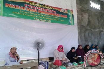 PKK Barut Maulid Nabi Di Desa Rimba Sari 