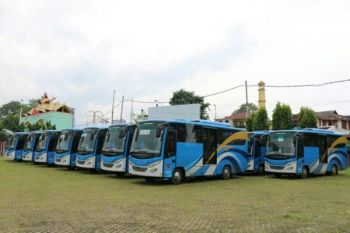 Provinsi Lampung Dapat Bantuan  20 Unit Bus 