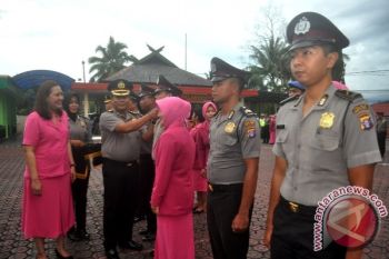 47 Anggota Polres Barito Utara Naik Pangkat 