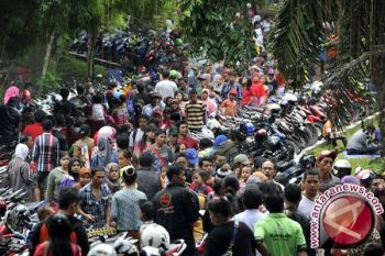 Banyak anak tersesat di ragunan