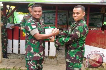 Mayor Sigit pimpin Satgas Pamtas Yonif 122/TS