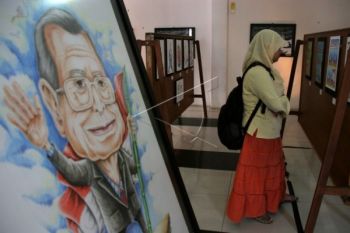 Karya Pemenang Lomba Kartun Transportasi Astra Dipamerkan