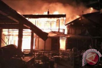 Astaga! Pasar Bahaur Besantan Kahayan Kuala Terbakar