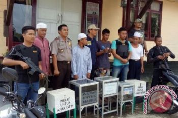 Akhirnya! Pencuri 5 Kotak Amal Di Jenamas Barito Selatan Berhasil Dibekuk 