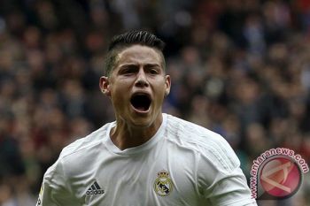 Dua gol James bantu Real kalahkan Sevilla