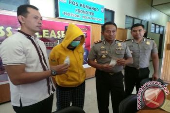Perempuan Asal Pontianak Bawa 1,5 Ons Sabu Berhasil Ditangkap