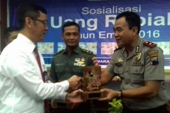 Polda Jateng Ikut Sosialisasikan Uang Rupiah