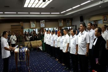 Gubernur Lantik Pejabat Pemprov Lampung  