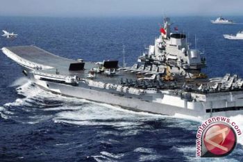 Al Tiongkok: "Liaoning" di selat  Taiwan untuk latihan