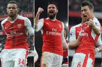   Trio Prancis teken kontrak baru di Arsenal