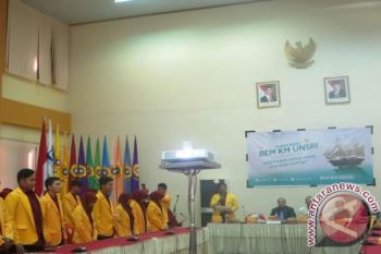 Rektor Unsri: mahasiswa harus  bangun karakter sendiri