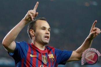 Iniesta masih pertimbangkan pindah ke Liga China